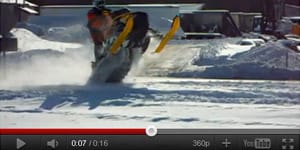 Ski-Doo 600 RS Wheelie