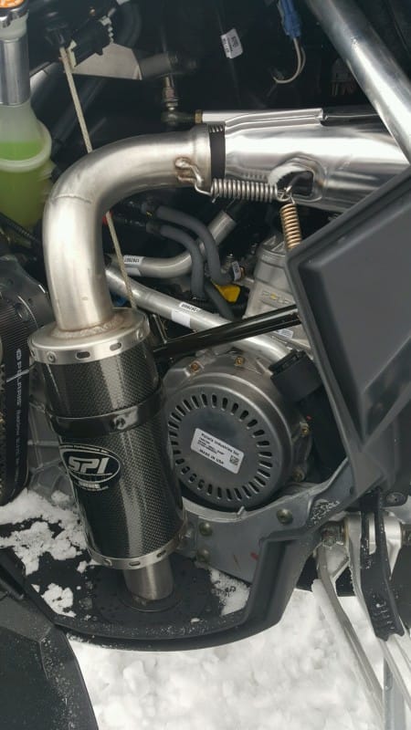 Polaris 800 AXYS Carbon Fiber Muffler