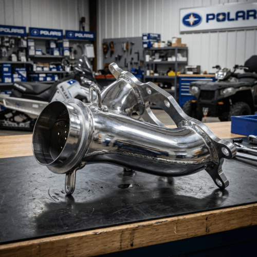 Polaris 800 Rush/Switchback/RMK Y-Pipe Ceramic Coated (pro ride chassis only)