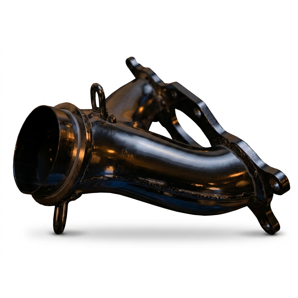 Polaris 800 Rush/Switchback/RMK Y-Pipe High Temp Black (for ride chassis only) - Image 2