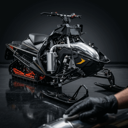 Polaris Matryx 850 Patriot Complete Exhaust System (Ceramic Coated) Includes Part Numbers 132-136, 132-145 & 132-144