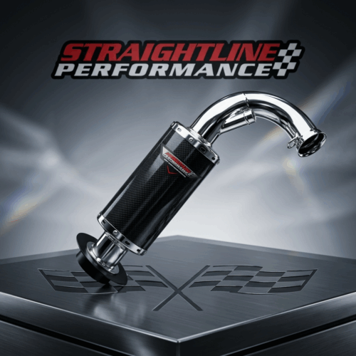 Polaris Matryx 650 Patriot Carbon Fiber Muffler (Polished Stainless Steel)