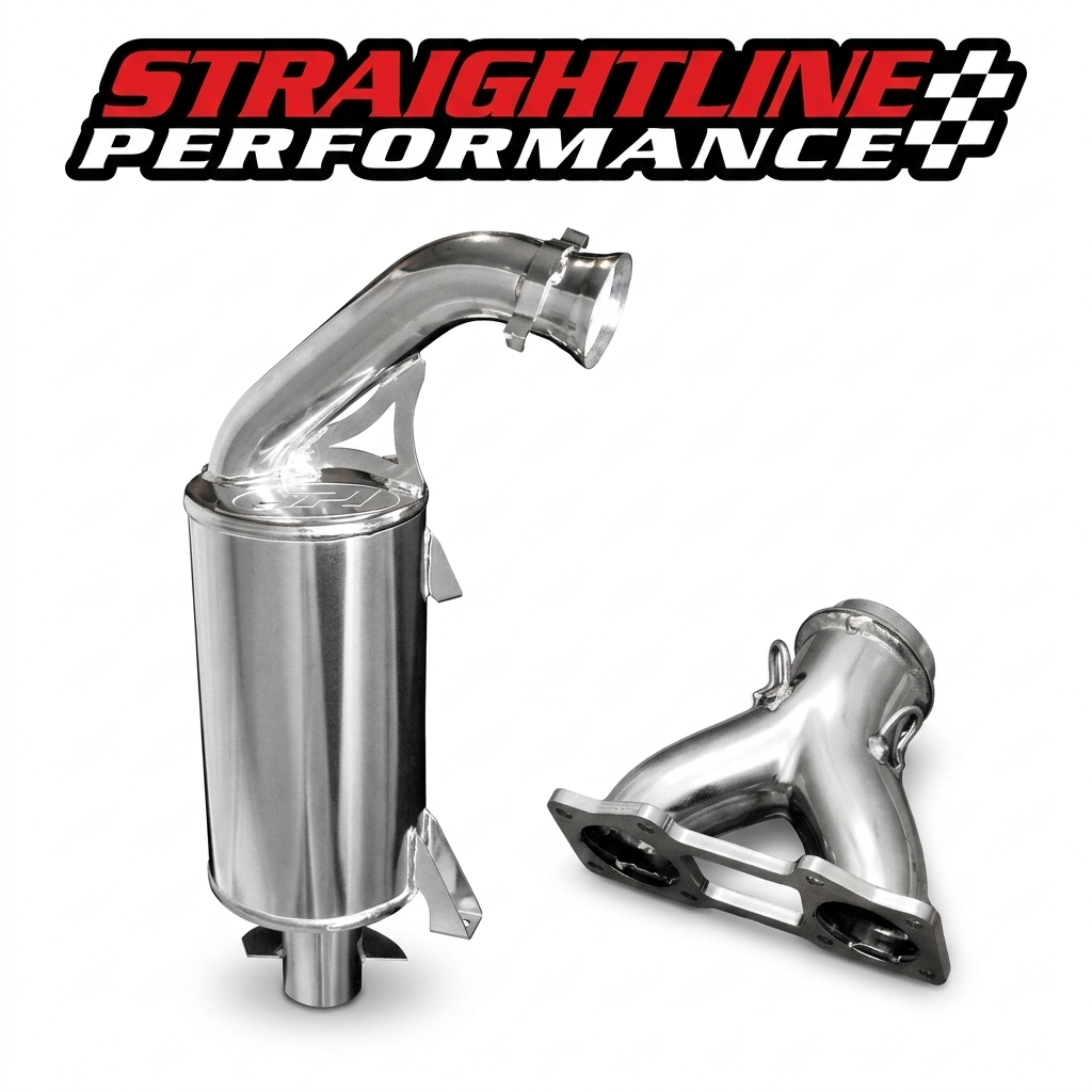 Skidoo 850 Rev Gen 4 Lynx Radien High Performance Exhaust - Combo Ceramic Coated (Includes 134-173, 134-174) *does not include a single pipe