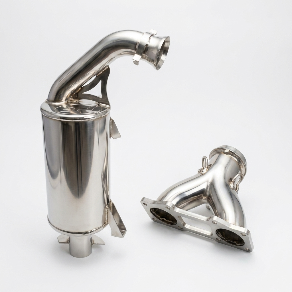 Skidoo 850 Rev Gen 4 Lynx Radien High Performance Exhaust - Combo Ceramic Coated (Includes 134-173, 134-174) *does not include a single pipe - Image 3