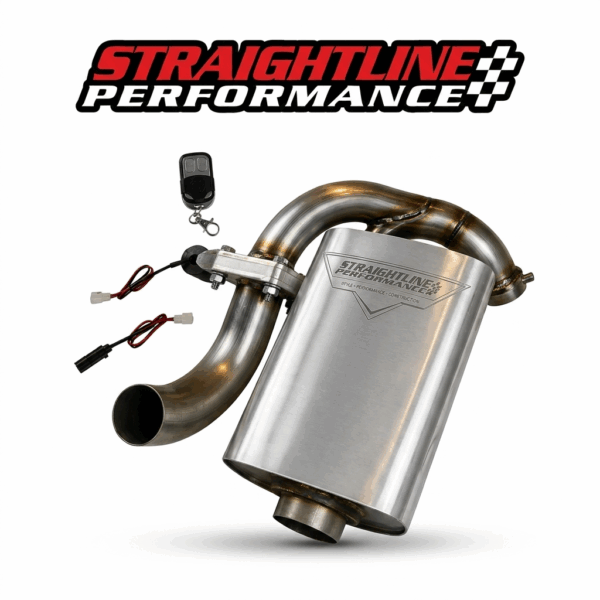 Ski-Doo Gen 4/Lynx 900 Ace/900R/Turbo Vari-Sound Muffler-Stainless Steel Electronic Controlled Muffler
