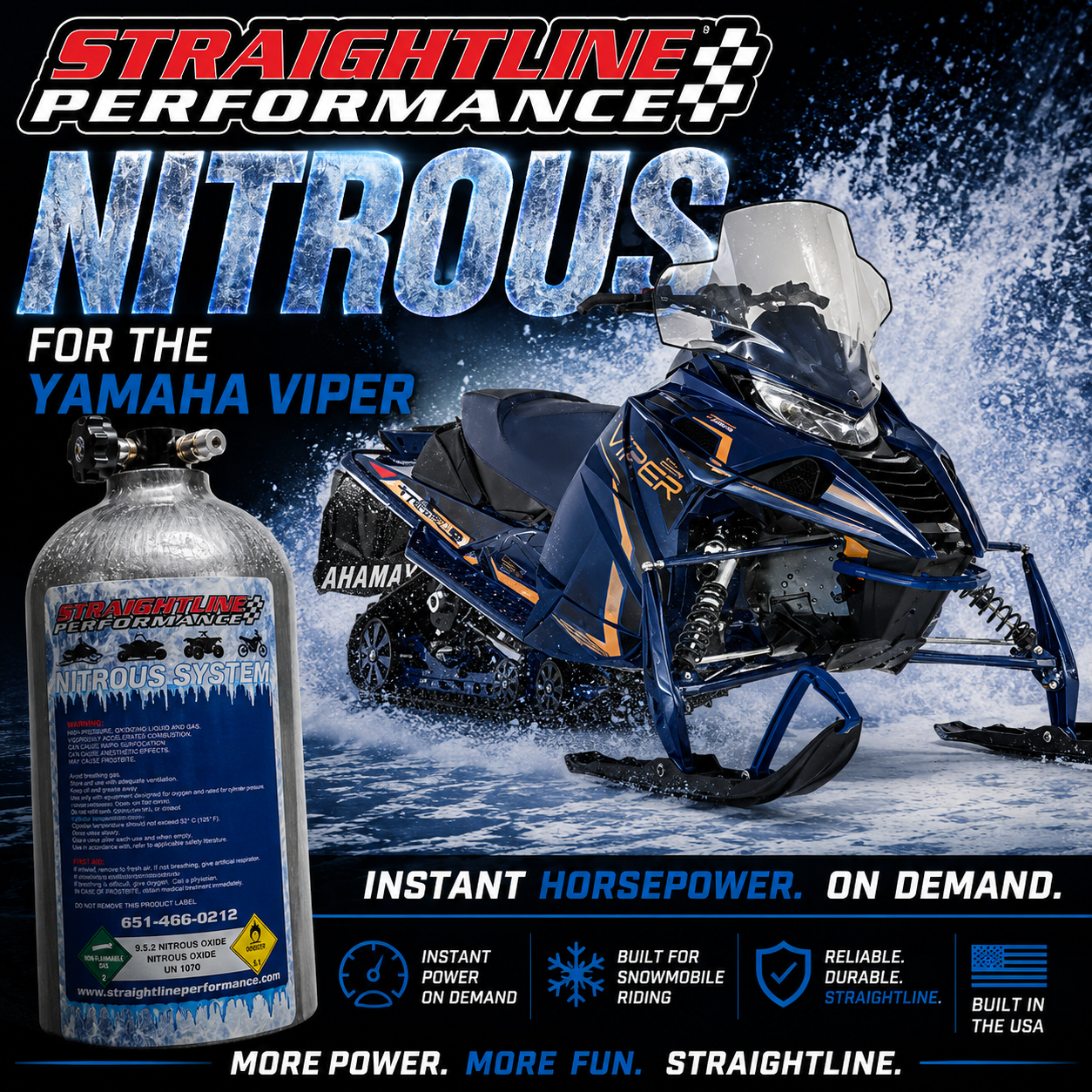 Yamaha Viper Complete Nitrous Kit