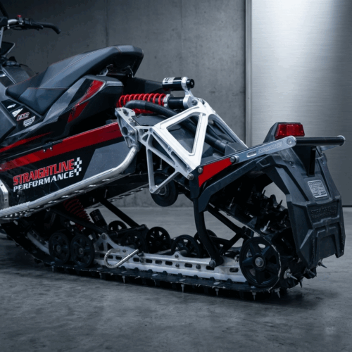 Polaris AXYS 121″-136″ Rush/Pro-R/Switchback Carbon Fiber Bumper (Polished Aluminum)