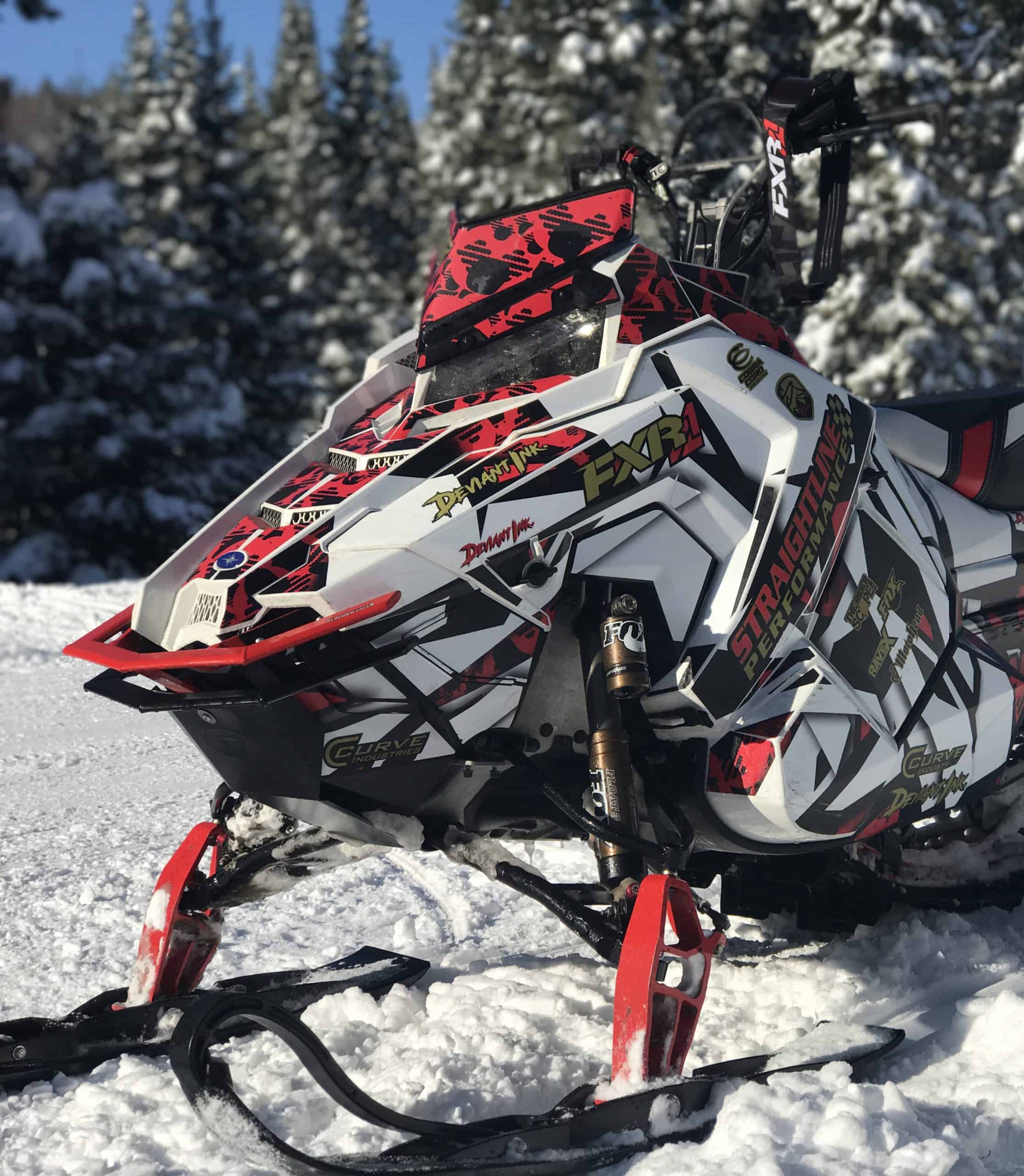 Red & Blk Axys Rugged Bumper