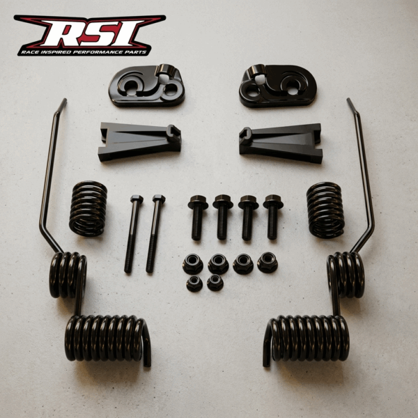 RSI Reversible Double Coil Wire Ice Scratchers with Storage Mounts