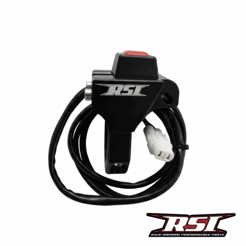 2013-2017′ POLARIS PRO RIDE CHASSIS , 2015-2019′ AXYS, 2021-CURRENT MATRYX RMK W / MOMENTARY PUSH BUTTON KILL SWITCH & W / OEM CONNECTOR BLACK ANODIZED