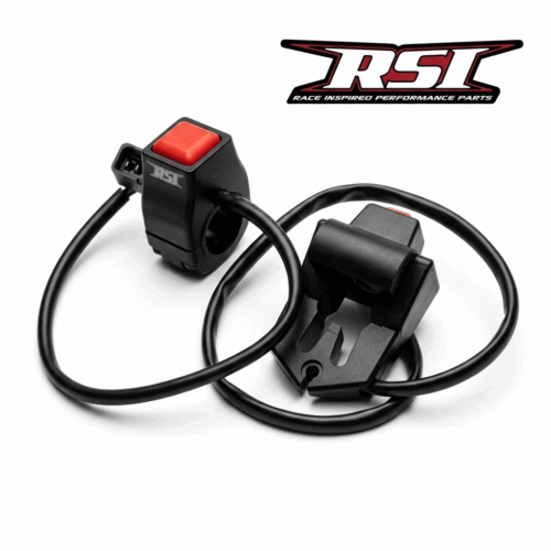 ARCTIC CAT M-CHASSIS, PRO CLIMB, PRO CROSS, 2-STROKE ENGINES WITH MOMENTARY WATERPROOF PUSH BUTTON KILL SWITCH AND OEM CONNECTORS
