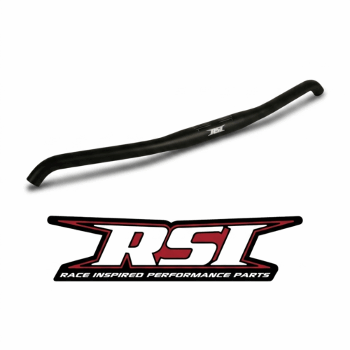 RSI Tapered Aluminum Handlebar – Black Anodized 1-1/8″ Center Clamp Area • 7/8″ Control Ends • 16° Sweep • 0″ Rise • 25.5″ Width