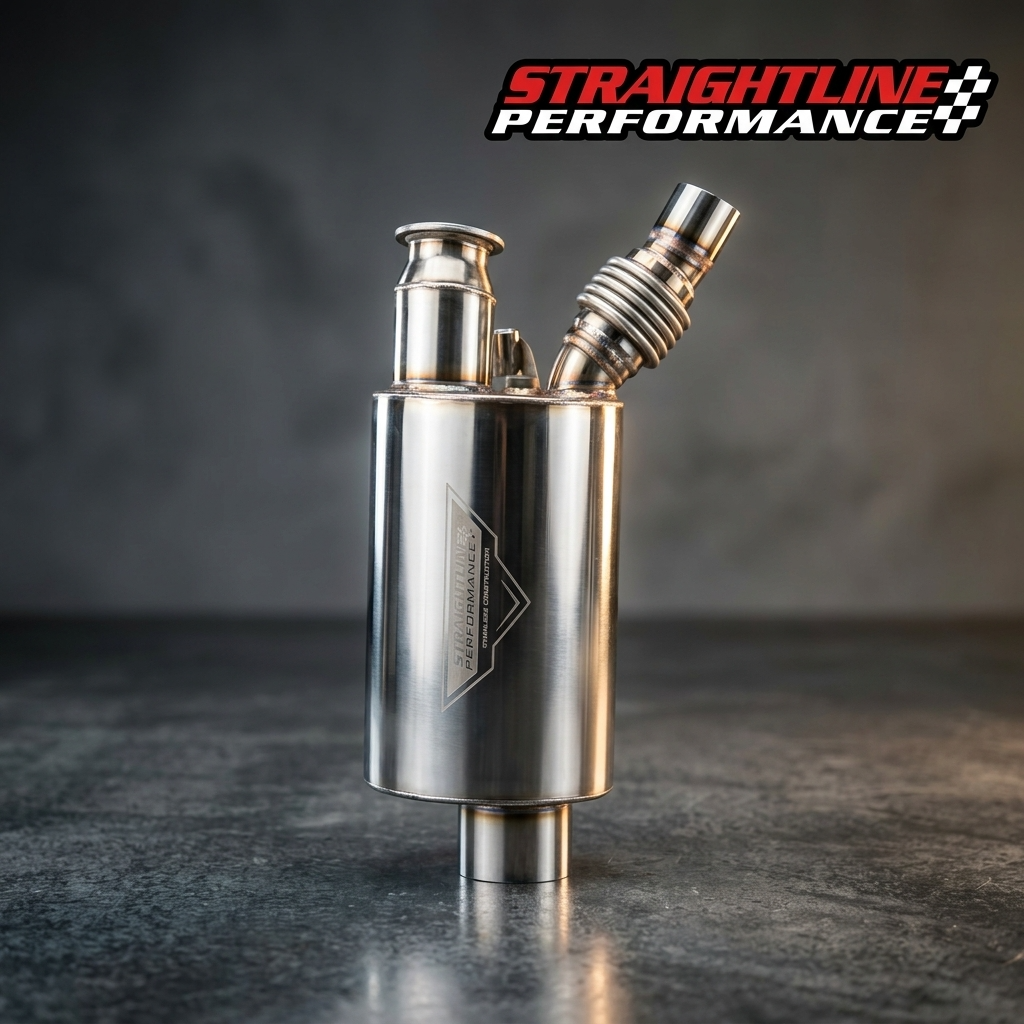 Polaris Matryx Patriot Boost Lightweight Muffler (Polished Stainless Steel)