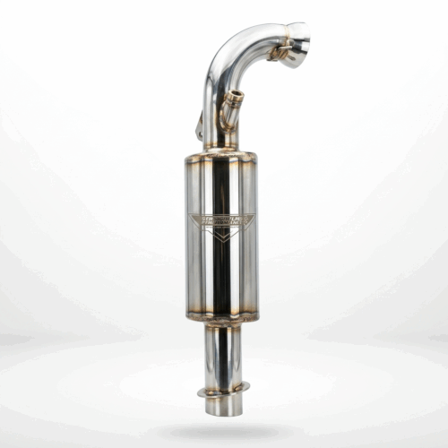 Skidoo 850 Rev Gen 5/ Lynx Radien (Shredder Model Only) Ultra Lite Muffler Polished Stainless Steel