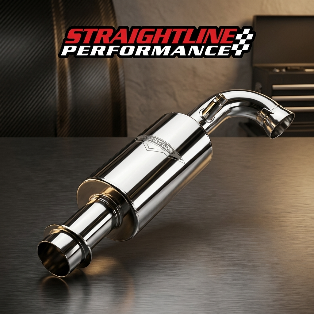 Ski-Doo REV Gen 5 / Lynx 600R Ultra-Light Muffler (Polished Stainless Steel)