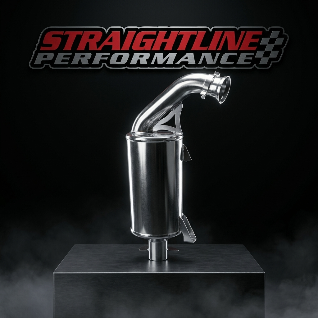 Skidoo 600R Rev Gen 5 Lightweight Muffler Ceramic Coated (SAE Compliant Muffler)