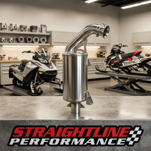Ski-doo Rev Gen 4/ Lynx Radien 600R E-tec Lightweight Muffler Ceramic Coated