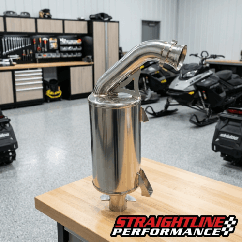 Ski-Doo NEO Lightweight Quiet Trail Muffler (44HP & 55HP Models) – Ceramic Coated