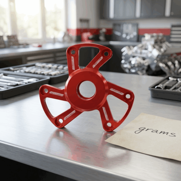 Polaris P22 Lightweight Billet Clutch Cover Anodized Red