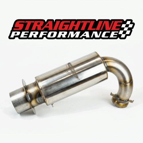 Ski-doo Rev Gen 4/ Lynx Radien-X 900 Turbo Ultra-light Race Muffler Stainless Steel