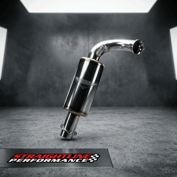 PPolaris Matryx 850 Patriot Ultra-Light Muffler (Polished Stainless Steel)