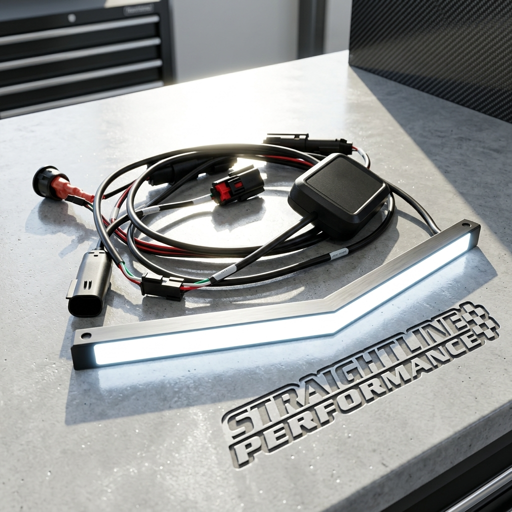 Ultra Bright LED V-Bar (4 times brighter than the previous light) Universal open terminals
