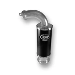 Polaris 800 Rush/Switchback/RMK Carbon Fiber Lightweight Muffler (full Stainless)