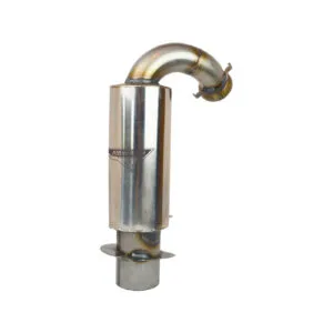 Ski-doo Rev Gen 4/ Lynx Radien-X 900 Turbo Ultra-light Race Muffler Stainless Steel
