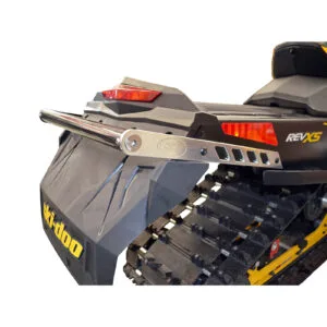 XP/XR/XS Ski-doo Carbon Fiber Bumper Natural Aluminum (120"-146" tunnel)