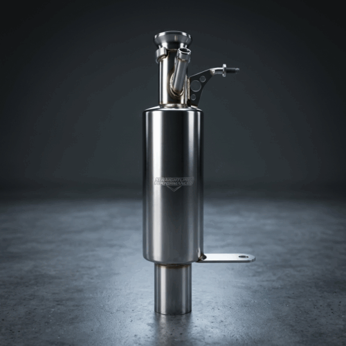 Arctic Cat Catalyst 600 Ultra-Light Muffler (Polished Stainless Steel)