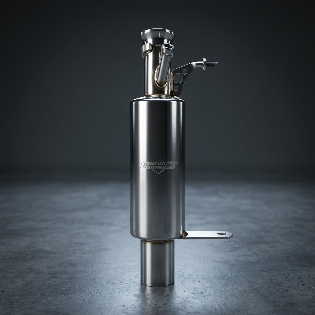 Arctic Cat Catalyst 600 Ultra-Light Muffler (Polished Stainless Steel)