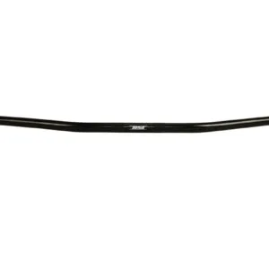 CHROMOLY 7/8" CLAMP AREA - HOOKED HANDLEBAR - 17 DEGREE SWEEP - 0 RISE- 29" WIDE - BLACK