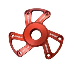 Polaris P22 Lightweight Billet Clutch Cover Anodized Red