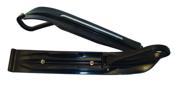 PowerMadd Mini Skis – Black (Pair, No Wear Bars Included)