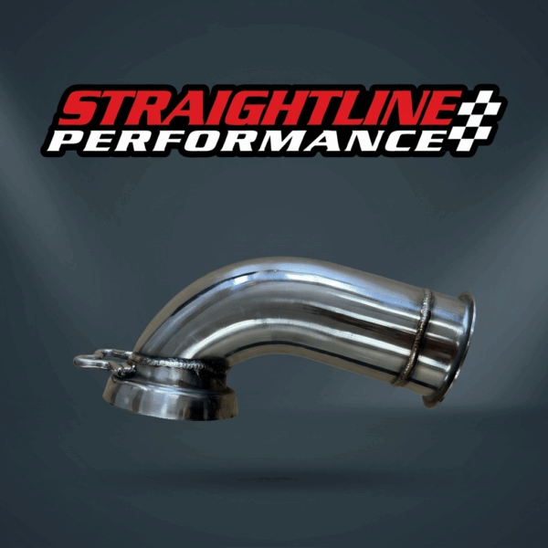 Polaris Patriot Boost RaceFlow Wastegate Outlet (Polished Stainless Steel)