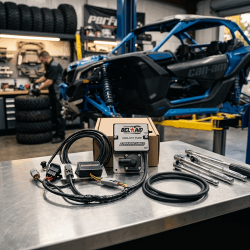 Belt-Aid Drive Belt cooling system – Can-am X3