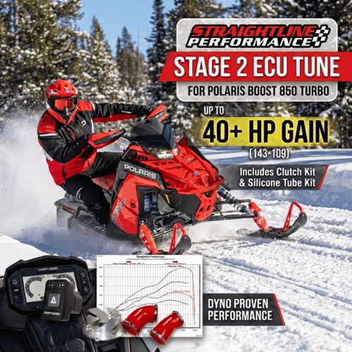 Polaris Boost 850 Turbo ECU Tune – Stage 2 Up to 40+ HP Includes Clutching & Silicone Tube Kit (143-110)