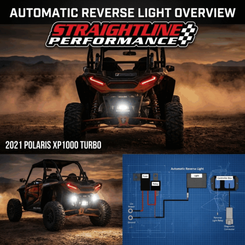 SmartWire Backup/Reverse Light Kit for the 2014-2021Polaris RZR 900 / XP 1000 / Turbo XP- (base kit with no light)