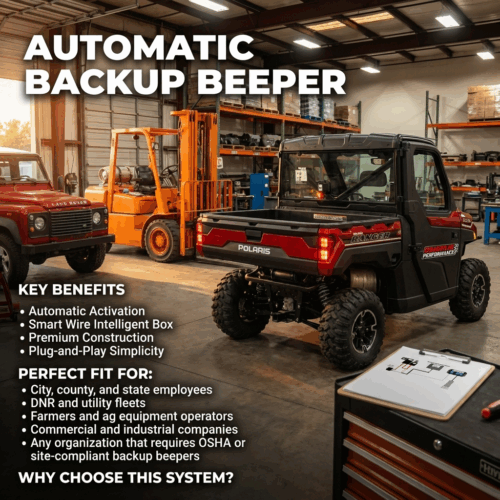 SmartWire Backup Beeper Kit for 2015 to Current Polaris Ranger