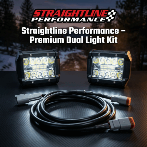 Dual Premium LED Light Kit (Pair with Splitter & Connectors)