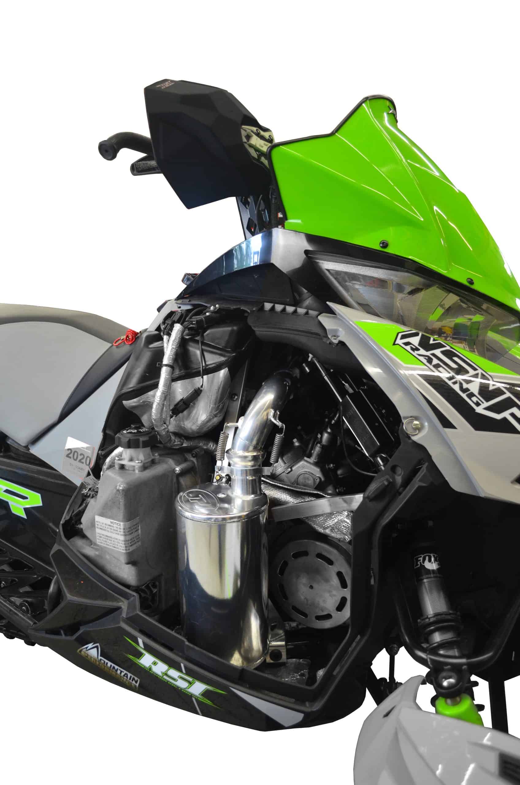 Straightline Performance Arctic Cat C-TEC2 800 Lightweight Ceramic-Coated Performance Muffler - Image 2